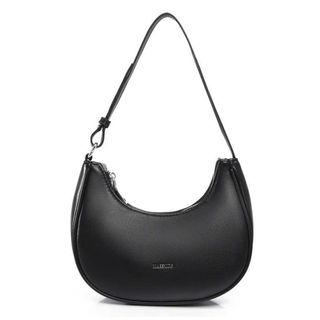 Túi xách nữ kẹp nách dáng thuyền da PU trơn bóng sz 20 cm K778