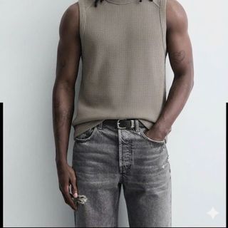 Áo ba lỗ nam .  Chất 100% cotton dày vừa mình, vải dệt kim tổ ong đồng chất .