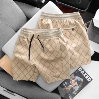 Quần Short Boss nam New Hit.  Chất vải Bc cotton mịn dày cực đẹp.