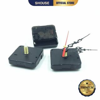 Máy đồng hồ treo tường kim trôi Quart loại cao cấp đủ trục ngắn và trục dài không gây tiếng ồn dùng để thay thế