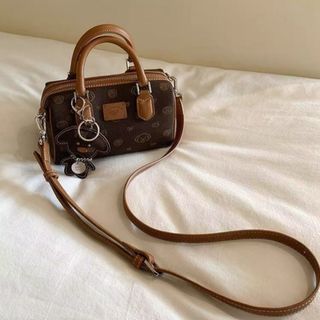 [Tặng móc khóa] Túi xách nữ, đeo chéo đeo vai size 18cm họa tiết dễ thương tặng kèm móc khóa cún K737