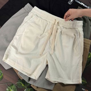 SHORT THUN COTTON PIQUE NAM. Chất Cotton gai  dày dặn ,Thun co giãn.