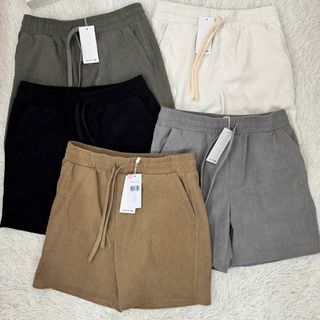 SHORT THUN COTTON PIQUE NAM. Chất Cotton gai  dày dặn ,Thun co giãn.