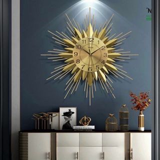 Đồng hồ treo tường trang trí kim trôi Shouse A202 nghệ thuật phòng khách sang trọng quà tặng tân gia nhà mới