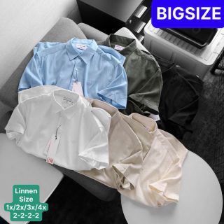 Sơ mi BIGSIZE  - LC - linnen nam.