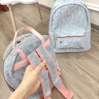 Balo đi chơi, balo đi học bản quai to size 36 cm, da bò nhám để vừa giấy a4, laptop 14inch K766