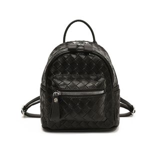 Ba lô đi chơi, balo đi học mini da đan kiểu dáng thời trang K660