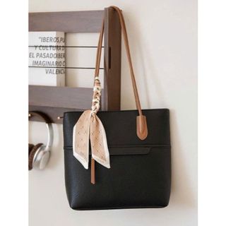 [TẶNG KHĂN] Túi xách nữ thời trang công sở da mềm, Túi tote đeo vai phối nơ lụa sang trọng - K823