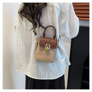 Túi xách nữ, đeo chéo đeo vai đựng điện thoại dáng hộp tặng kèm móc treo thỏ bông K721