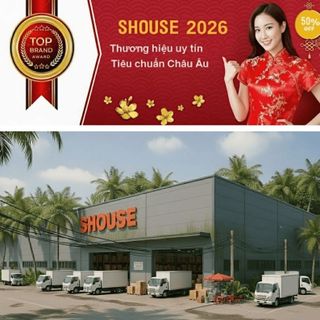 Đồng Hồ Trang Trí Kim Trôi Treo Tường Decor Shouse EA06 quartz phù hợp cho nội thất phòng khách cỡ lớn hiện đại