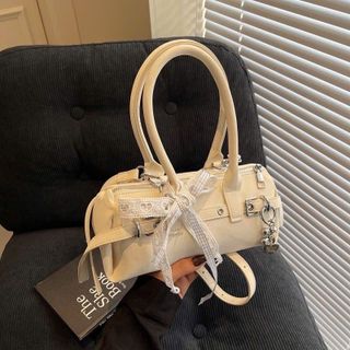 {HÀNG ĐẸP} Túi xách nữ thời trang đeo vai đeo chéo phong cách hàn quốc da nhung kèm charm xinh K820