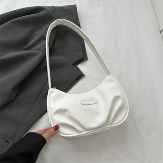 Túi xách nữ kẹp nách đeo chéo may rúm da mềm K352