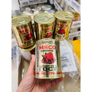 Thịt Heo hầm cao cấp Nga - hộp 338gr