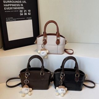 Túi xách nữ thời trang đeo chéo, đeo vai phong cách hàn quốc kèm charm gấu xinh xắn K816