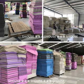 Thảm Xốp Ghép Mặt Lông Nỉ lót sàn vải phòng ngủ tấm phòng khách chân giường bàn trang điểm 30x30cm