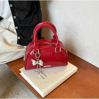 Túi xách nữ thời trang đeo vai đeo chéo phong cách hàn quốc kèm charm nơ K814