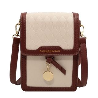 Túi xách nữ kẹp nách đeo chéo cốp điện thoại ô trám đồng xu K89