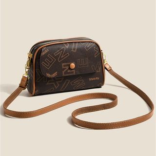 Túi xách nữ kẹp nách đeo chéo cúc tròn da họa tiết trẻ trung K272