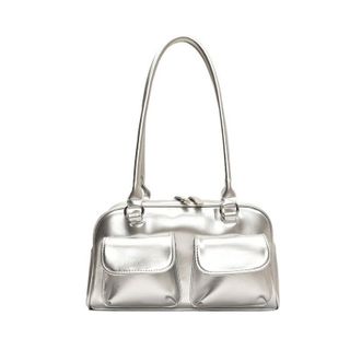 Túi xách nữ kẹp nách đeo chéo da nhăn bóng quai hộp ngoài kích thước lớn K520