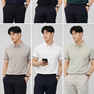 POLO BOSS NAM. Chất vải Cool Fabric, Co giãn 4 chiều.