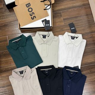 POLO BOSS NAM. Chất vải Cool Fabric, Co giãn 4 chiều.