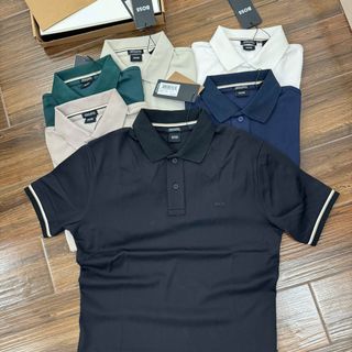 POLO BOSS NAM. Chất vải Cool Fabric, Co giãn 4 chiều.