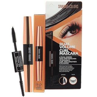 (HF9020) Mascara 2 đầu Sivanna Colors Dual Volume Curl Thái Lan (8ml)