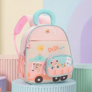 BALO MẦM NON GẤU THỎ LÁI XE A9555 – CUTE HẾT NẤC CHO BÉ - PIPI STORE
