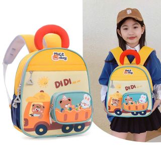 BALO MẦM NON GẤU THỎ LÁI XE A9555 – CUTE HẾT NẤC CHO BÉ - PIPI STORE