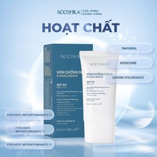 Thương hiệu NOOSHIKA tìm nhà phân phối và đại lý kem chống nắng với mức chiết khấu hấp dẫn