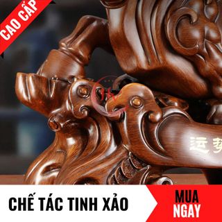 Tượng Trâu Con Giáp Tài Lộc Trang Trí Phong Thủy Cao 26cm
