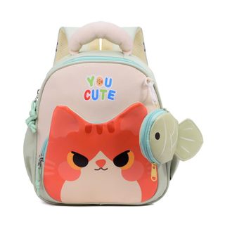 BALO MẦM NON HÌNH THÚ SIÊU CUTE A8869, KÈM TÚI HÌNH CÁ - PIPI STORE