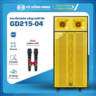 Loa Karaoke Công Suất Lớn Model: GD215-04