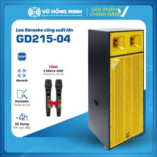 Loa Karaoke Công Suất Lớn Model: GD215-04