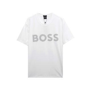 ÁO BOSS NAM TỔ ONG. Hình in lụa hiệu ứng.  Chất vải cotton 4 chiều, thấm hút mồ hôi tốt.