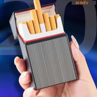 Hộp đựng thuốc 20Đ Focus YH035F vân xước, xám bạc