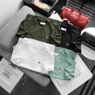 Áo thun polo nam. Áo polo kết hợp bo dệt.  Chất  Cotton 100% 4c.  Dày Mịn mát.