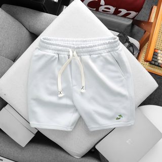 SHOTR THUN NAM. Chất chân cua cotton , vải nhập chính phẩm, fom Basic - thêu sắc nét.