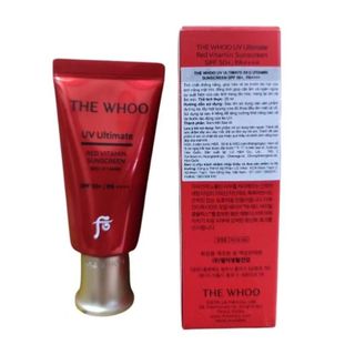 Kem chống nắng Whoo đỏ 25ml – hàng sẵn 2000 tuýp