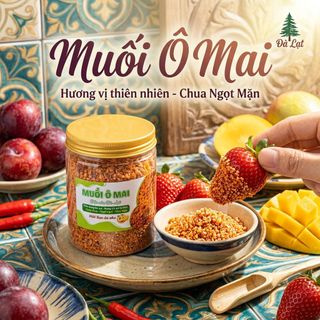 MUỐI XÍ MUỘI OMAI ĐẬM ĐÀ – CHẤM TRÁI CÂY NGON KHÓ CƯỠNG 500G - WINNIE HOUSE
