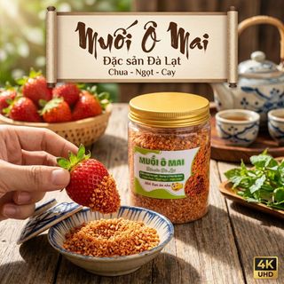 MUỐI XÍ MUỘI OMAI ĐẬM ĐÀ – CHẤM TRÁI CÂY NGON KHÓ CƯỠNG 500G - WINNIE HOUSE