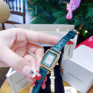 SĂN SALE LỚN SET ĐỒNG HỒ NỮ CAO CẤP ATMANY FULLBOX TẶNG DÂY DA