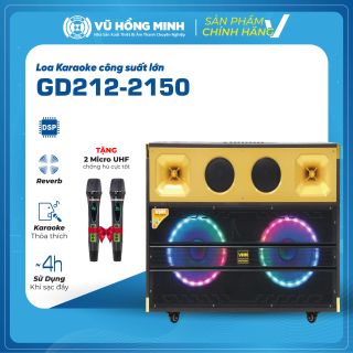 Loa Karaoke Công Suất Lớn VHM Model: GD212-2150