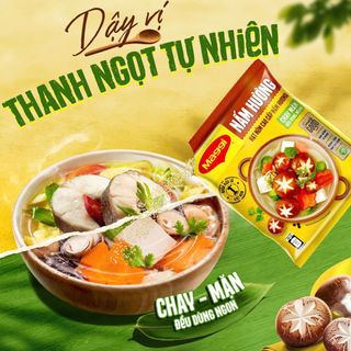 Hạt nêm Maggi nấm hương - Gói 450gr
