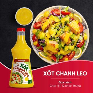 Xốt chanh leo Faricook 1L - Thùng 12 chai