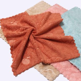 Khăn Lau Đa Năng Bếp, Bát Đĩa, Cốc Chén Thấm Nước Chống Dính Dầu Mỡ 30x30cm