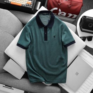 Áo thun polo nam. Chất liệu vải hãng xịn, sợi vại mịn mướt vừa, mặc lên fom dáng đứng rất đẹp, mẫu logo cao su.