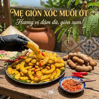 ME GIÒN MUỐI ỚT RIM, TRẢI NGHIỆM KHÔNG THỂ BỎ LỠ 500G - WINNIE HOUSE