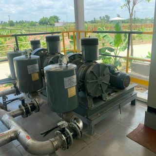 Máy thổi khí Tohin Nhật dạng vane xoay chạy êm seri HC-SD-FD