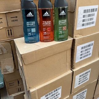 Sữa tắm Adidas 3in1 400ml Date 2028 , thung 120chai
